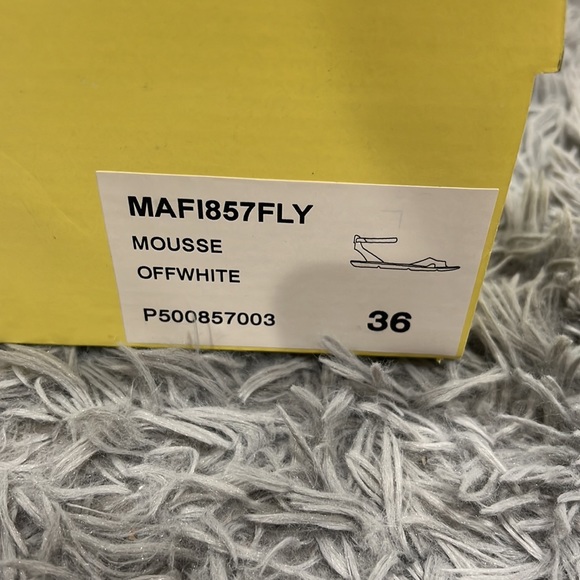 NEW • Fly London • Mafi Ankel Strap Leather Sandals Off White 36 / 6 Womens - Picture 5 of 5